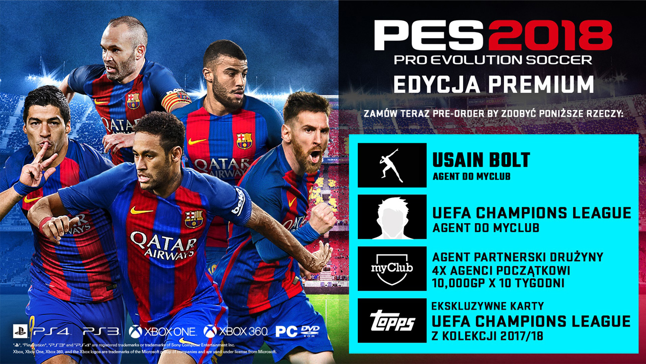 PC PES 2018 Premium Edition - Gry na PC - Sklep internetowy